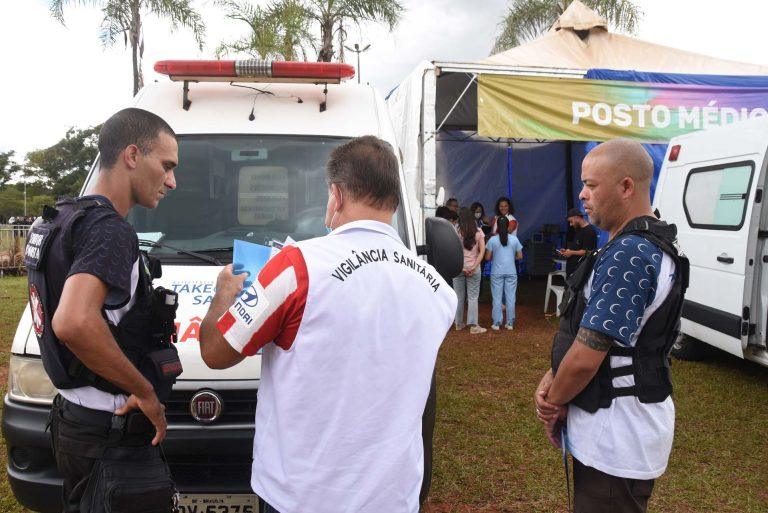 Fiscalizacao da Vigilancia Sanitaria durante Carnaval 2023 no DF. Foto Tony Winston Agencia Saude DF 1
