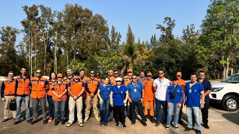 Defesa Civil e Caesb realizam simulado de evacuacao