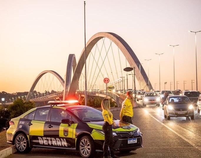 Alterações no trânsito da Ponte JK para obras de manutenção