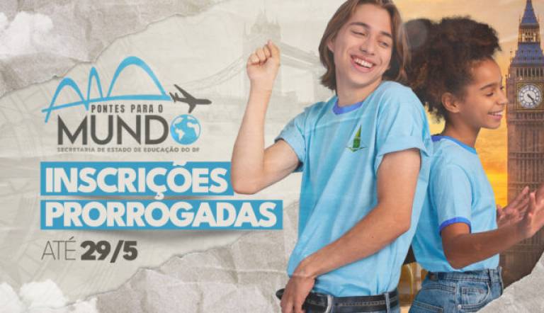 Inscrições para o programa Pontes para o Mundo são prorrogadas até 29 de maio