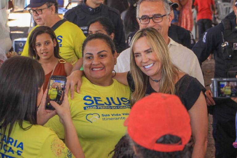 Comunidade de Santa Luzia recebe serviços do GDF Mais Perto do Cidadão