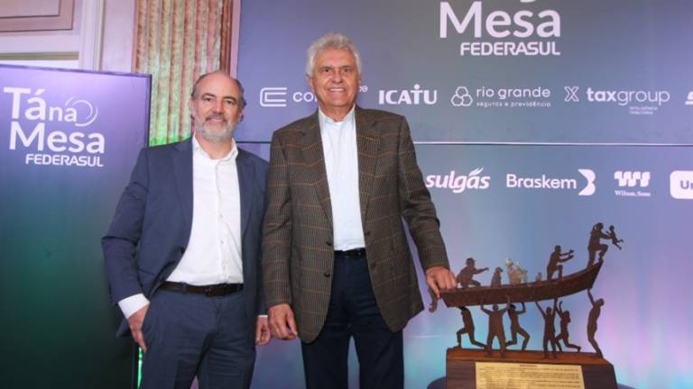 Caiado critica política econômica do governo federal e reafirma pré-candidatura à presidência durante evento da Federasul