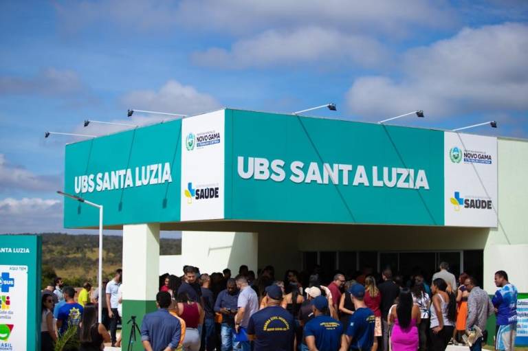 UBS Santa Luzia é inaugurada em Novo Gama