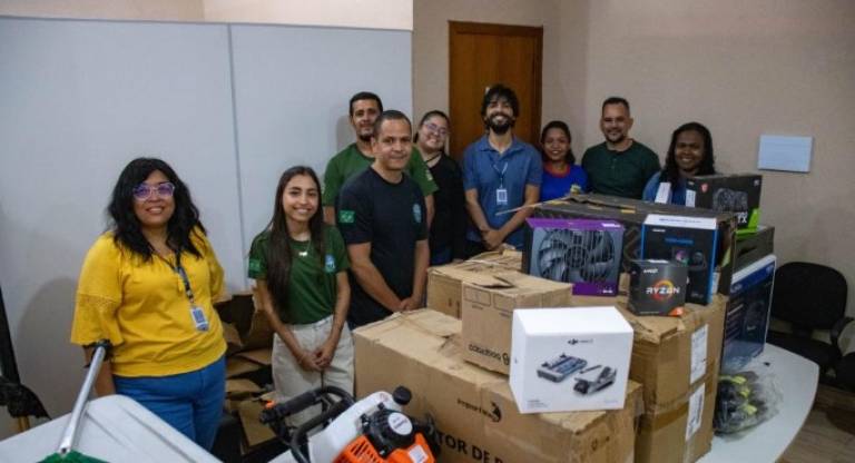Secretaria de meio ambiente recebe novos equipamentos para reforçar ações ambientais em Novo Gama