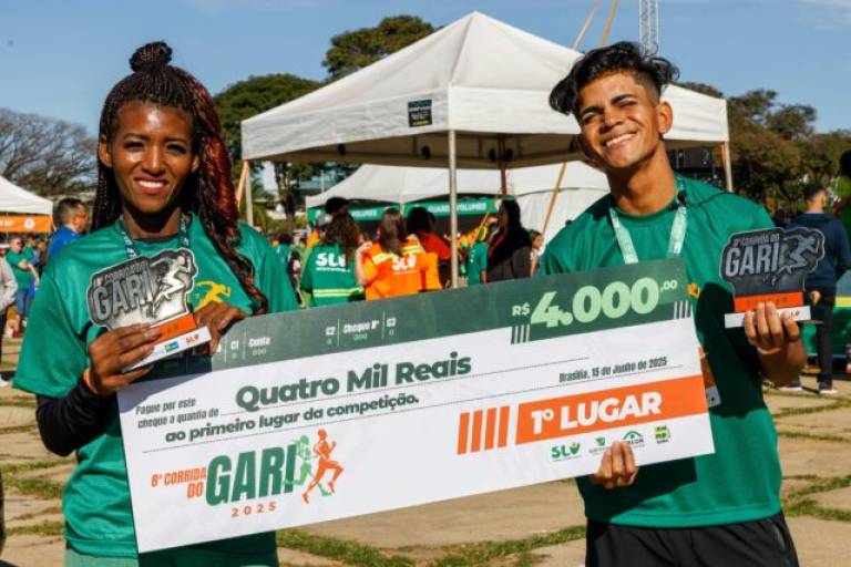 Oitava edição da Corrida do Gari reúne mais de 3 mil participantes