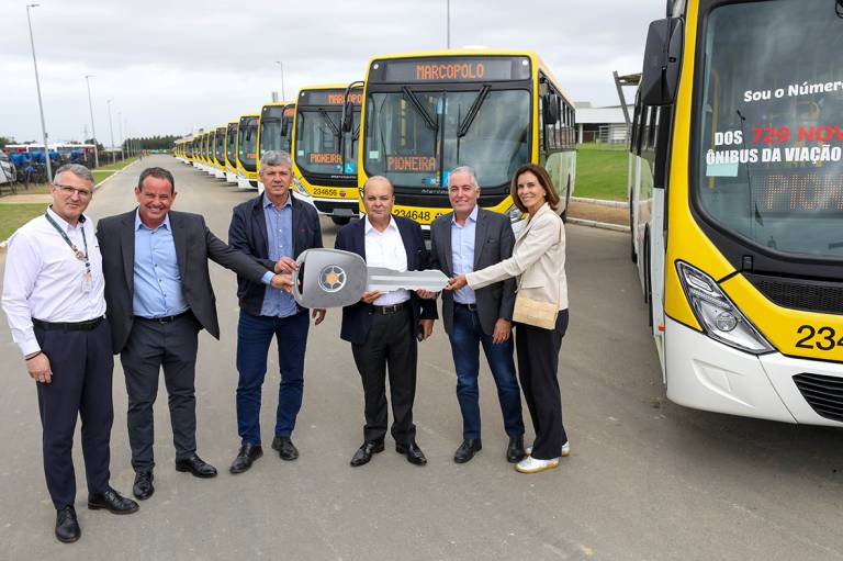 Ibaneis vai ao Espírito Santo receber novos ônibus para frota do DF