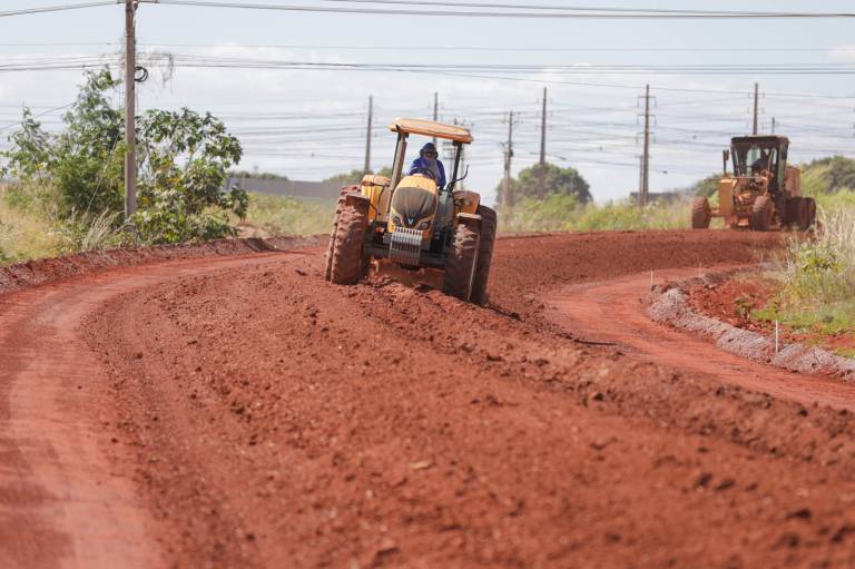 Obra na DF-010 cria rota alternativa entre a Epia e a Cidade Estrutural para desafogar trânsito da região