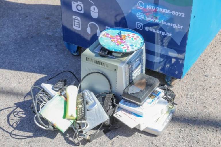 Parque da Cidade recebe ação de descarte consciente de eletroeletrônicos