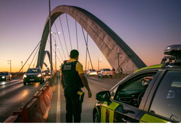 Ponte JK terá interdição parcial nesta quarta-feira (4)