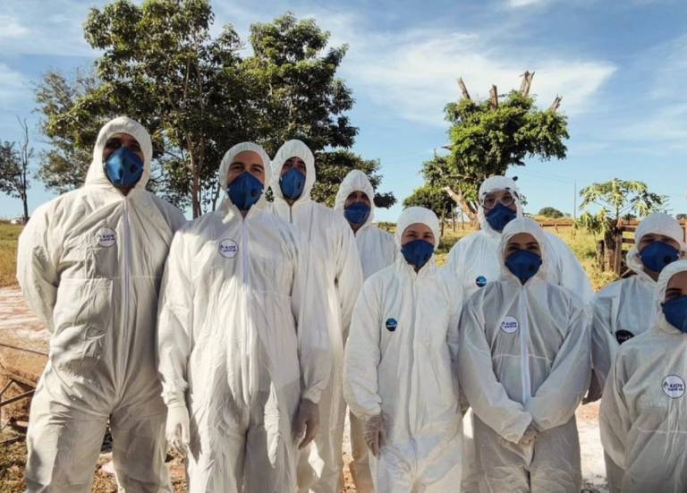 Goiás conclui ações emergenciais contra foco de gripe aviária
