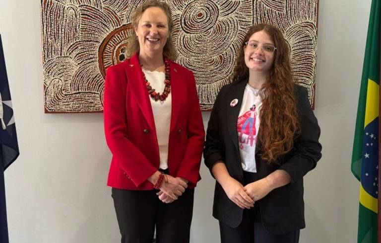 Secretaria de Relações Internacionais&nbsp; do DF lança programa que leva meninas da rede pública a cargos de liderança por um dia