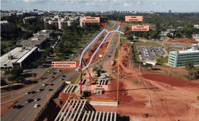 Em obras: novo desvio de trânsito será implantado na Epig a partir de quinta