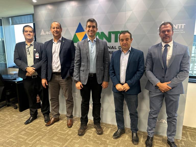 Secretário Pábio participa de reunião com novo diretor-geral da ANTT