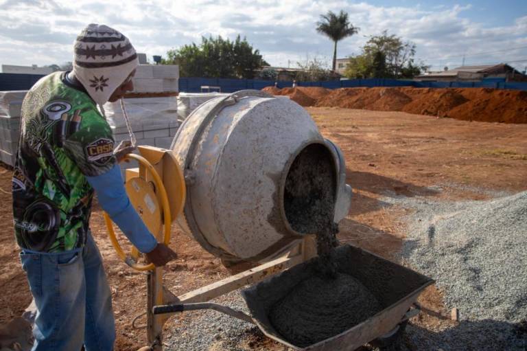 Confira o andamento das obras de construção da UBS de Novo Gama