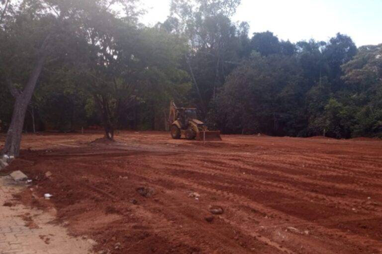 GDF apreende retroescavadeira usada em desmatamento ilegal em Vicente Pires