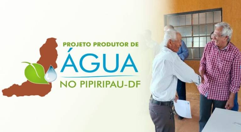 Projeto Produtor de Água no Pipiripau celebrará a assinatura de 52 novos contratos
