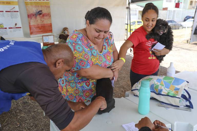 GDF leva vacinação antirrábica itinerante a sete pontos do DF neste sábado (16)