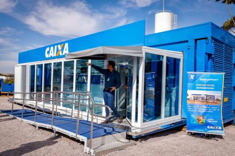 Sol Nascente é a primeira cidade a receber a agência móvel da Caixa