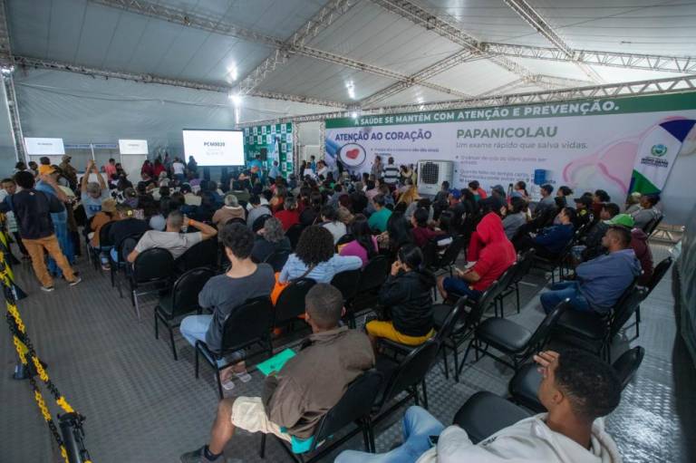 Programa mais saúde permanece até 4 de setembro atendendo moradores gratuitamente em frente a rodoviária