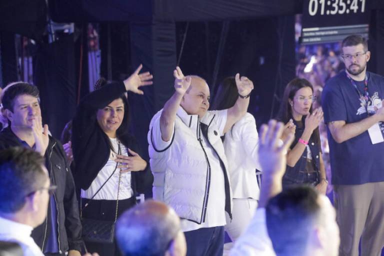 Governador Ibaneis Rocha participa do encontro Desperta Brasil