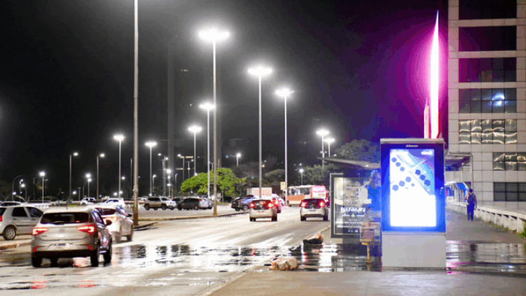 Iluminação pública: Plano Piloto recebe mais 14 mil luminárias de LED