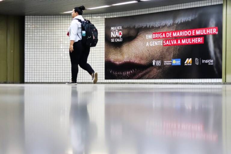 Campanha “Mulher, Não se Cale!” chega à 4ª edição com ações no Metrô-DF