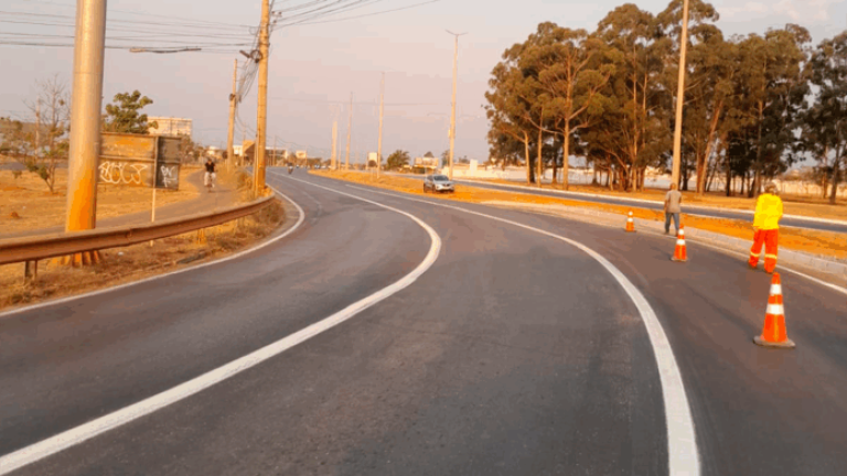 São Sebastião ganha faixa exclusiva para ônibus a partir desta quinta-feira