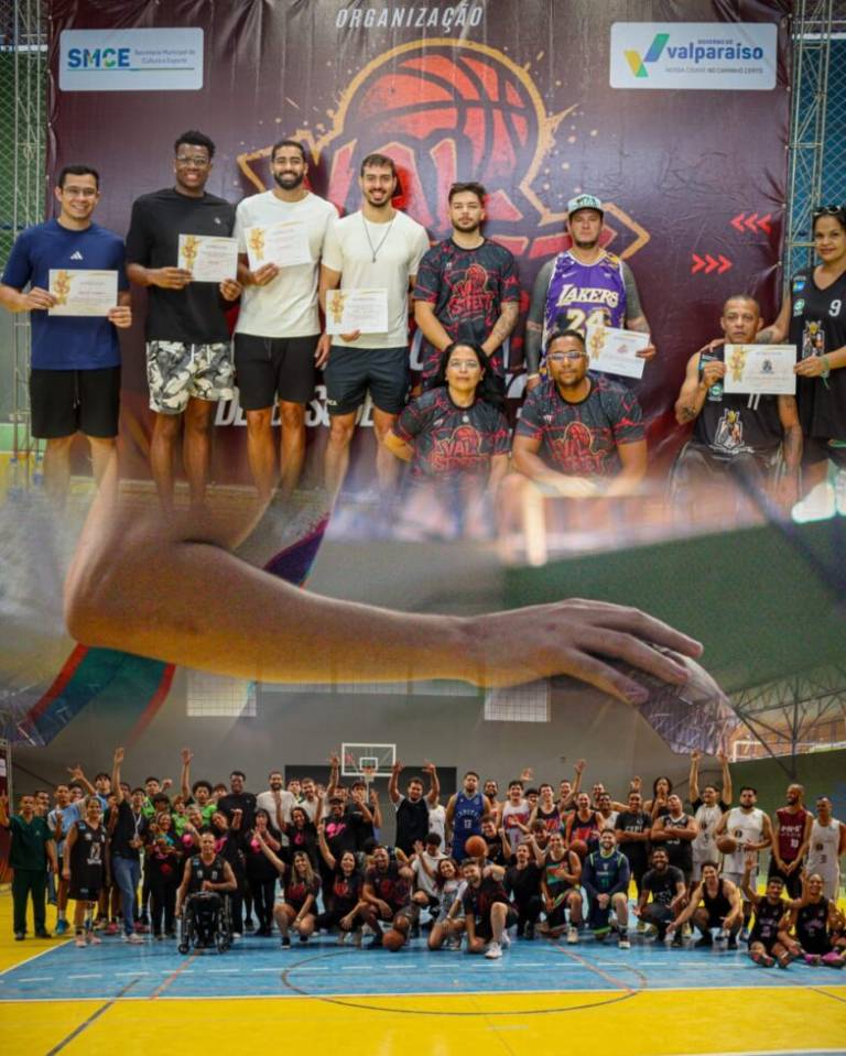 Valparaíso vibra com o 4º campeonato Val street de basquete 3×3