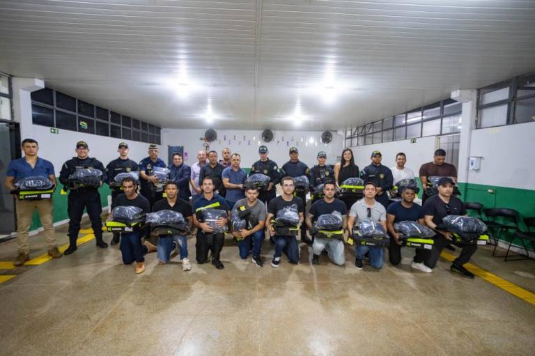 Guarda civil municipal recebe novos uniformes e reforça condições de trabalho em Novo Gama