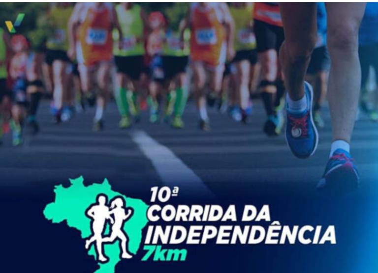 Estão abertas as inscrições para a 10ª Corrida da Independência em Valparaíso de Goiás!