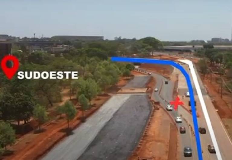 Viaduto do SIG é liberado nesta segunda (13) para melhorar trânsito na Epig
