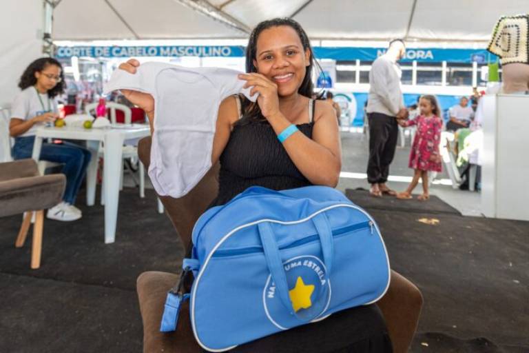 Uniformes escolares viram enxovais para bebês em campanha da Sejus-DF