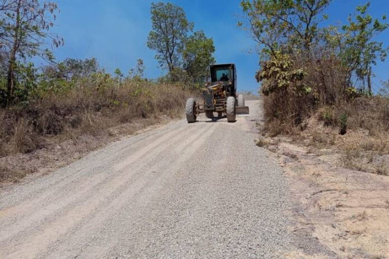 GDF melhora acesso à Escola Classe Catingueiro com obras na DF-205, na Fercal