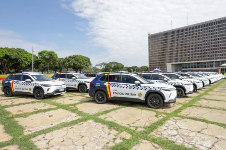 GDF entrega 125 novas viaturas e reforça segurança pública no Distrito Federal