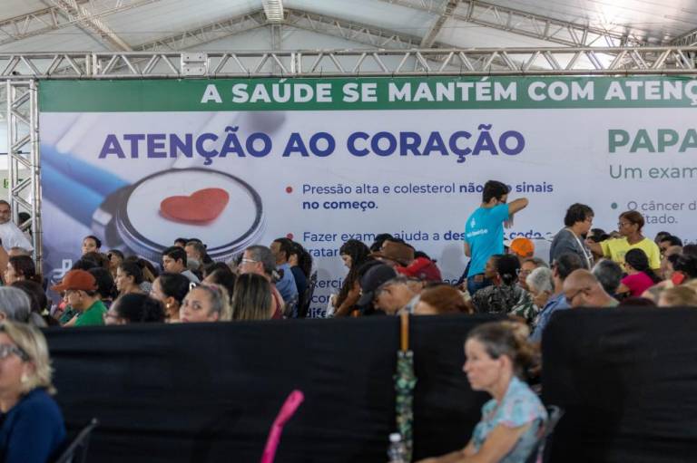 Programa mais saúde chega ao quarto dia com grande adesão da população de Novo Gama