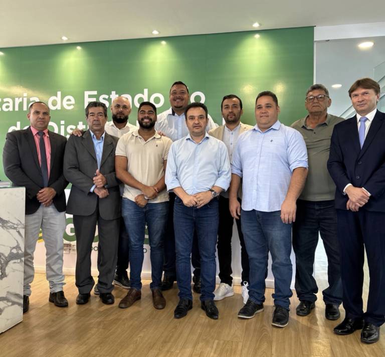 Secretário do Entorno reúne presidentes de Câmaras para alinhar ações em prol da região