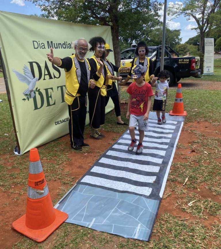 Cerca de 1,8 mil pessoas foram impactadas pela ações educativas de trânsito