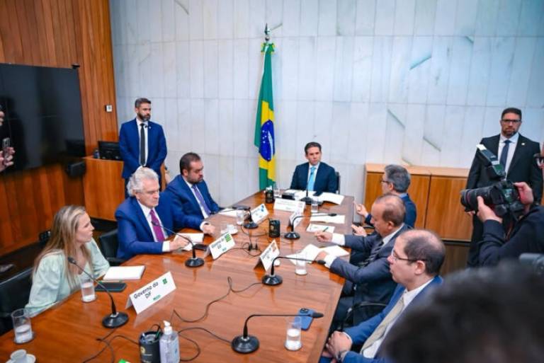 Caiado afirma que combater a criminalidade é o maior programa social do país