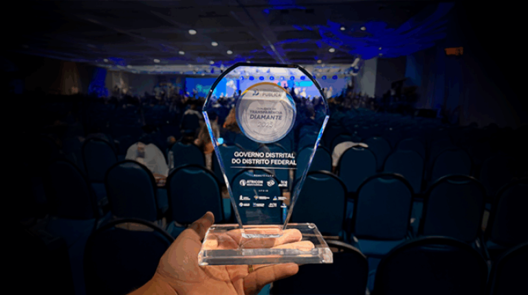 GDF conquista Selo Diamante em Transparência Pública pelo 2º ano