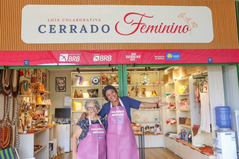 Loja colaborativa Cerrado Feminino promove trabalho de artesãs brasilienses na Feira da Torre