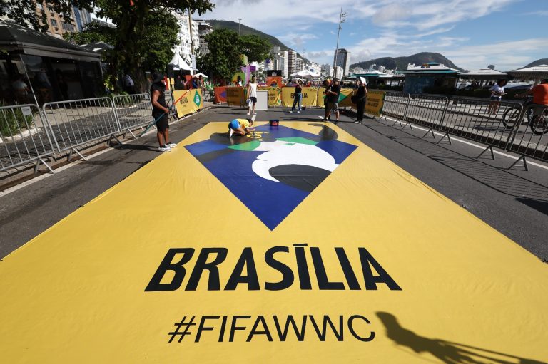 Revelada marca oficial da Copa do Mundo Feminina da FIFA 2027™, que tem Brasília como uma das cidades-sede