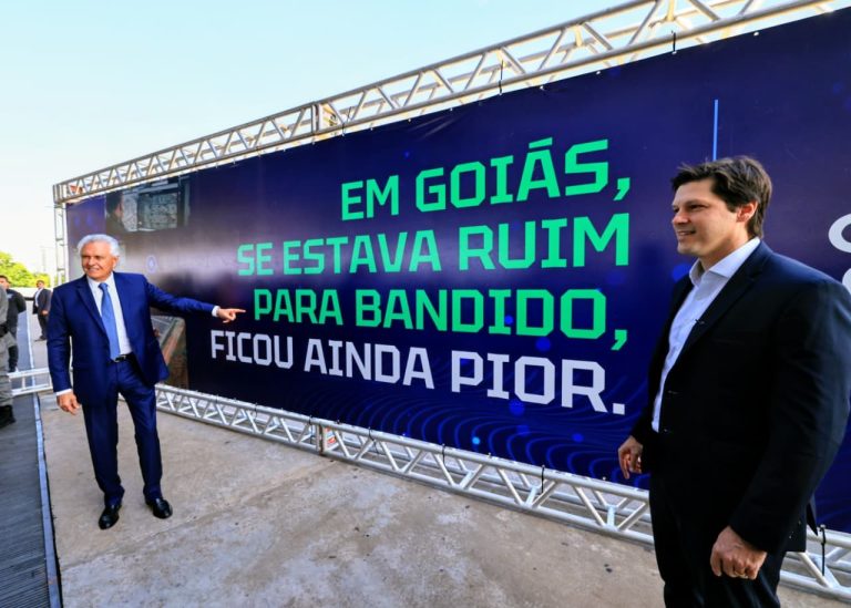 “Goiás inaugura um novo modelo de combate à criminalidade”, afirma Daniel Vilela sobre o IA Contra o Crime