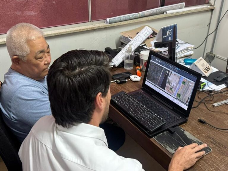 Prefeitura avança em projeto de drenagem na BR-040