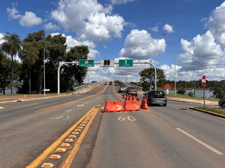 Ponte Honestino Guimarães terá interdição para obra de reparo